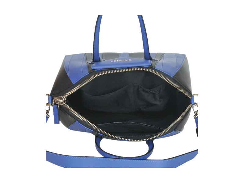 Givenchy Large Antigona Bag Bi-Color Blue Black 8