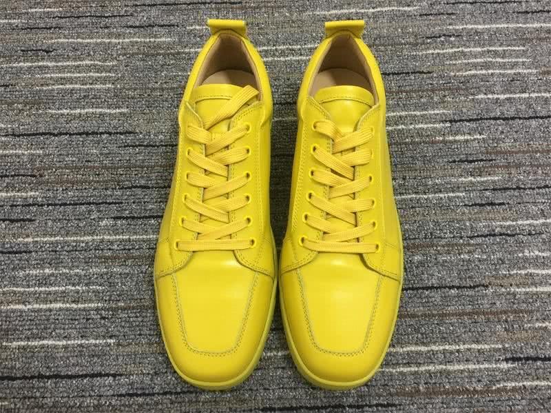 Christian Louboutin Low Sneaker Yellow Men Women 3