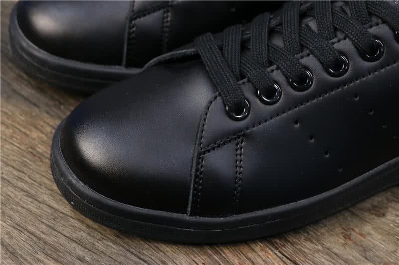 adidas Stan Smith Men Women Black Shoes 6