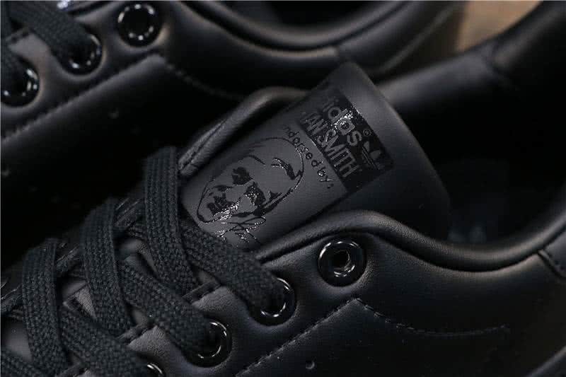 adidas Stan Smith Men Women Black Shoes 7