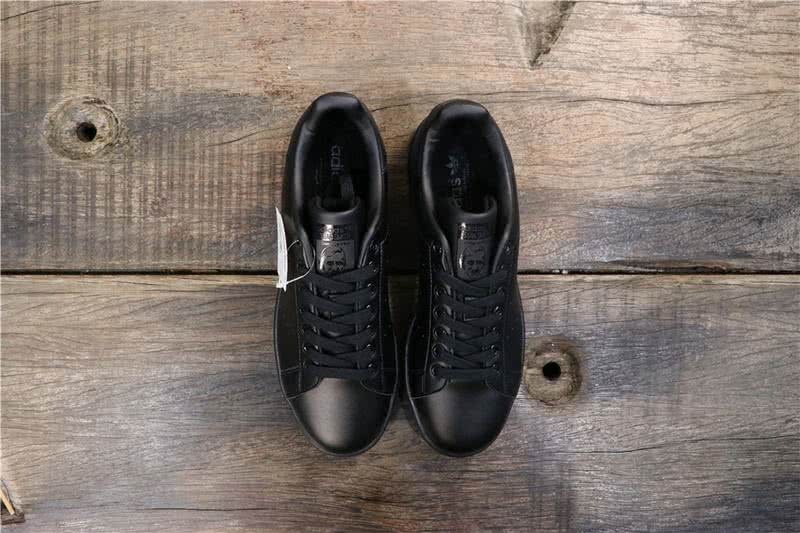 adidas Stan Smith Men Women Black Shoes 8