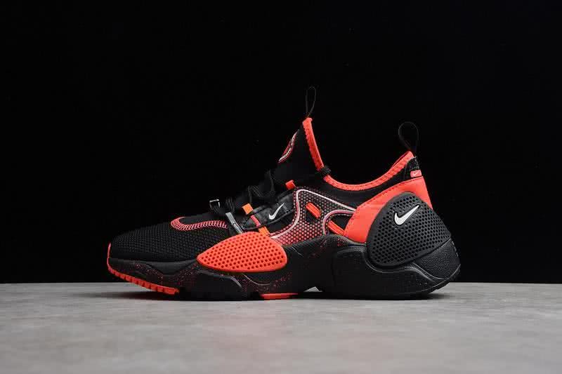 Nike Air Huarache E.D.G.E. TXT Men Black Orange Shoes 4