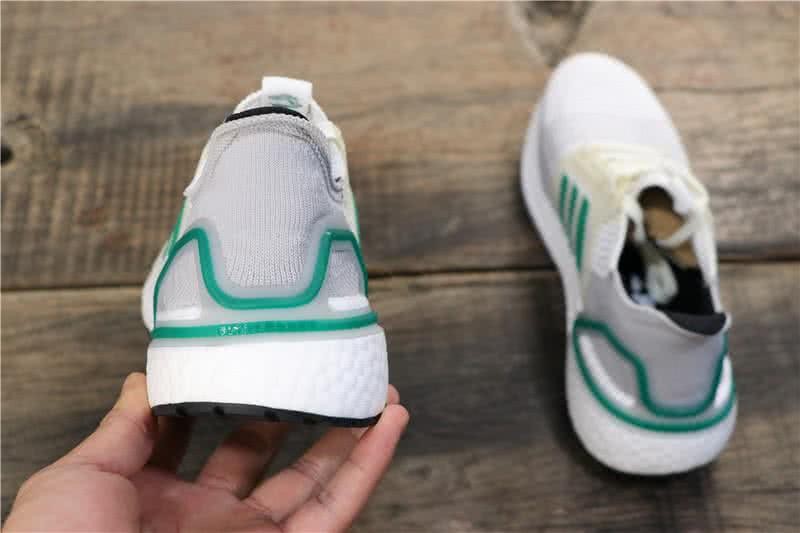 Adidas Ultra Boost 19 Men Women White Green Shoes 5