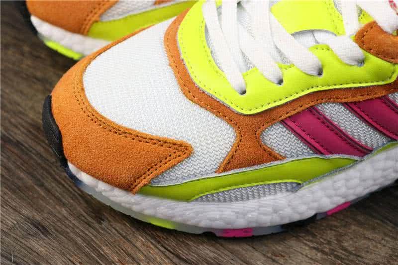 Adidas Tresc Run Women Men Orange Yellow White Shoes 6