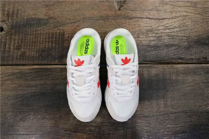 Adidas Tresc Run Women Men White Red Grey Shoes 8