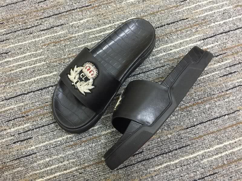 christian louboutin sandal slippers Black Men Women 3
