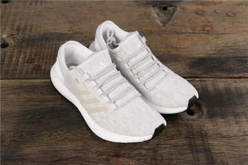 Adidas Pure Boost Men Women White Shoes 1