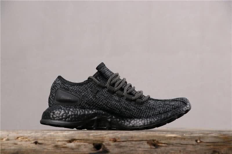 Adidas Pure Boost Men Black Shoes 3