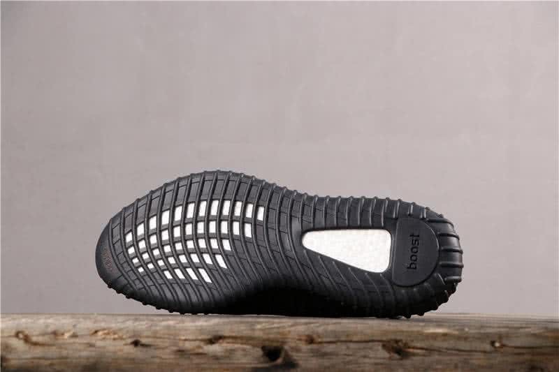 Adidas adidas Yeezy Boost 350 V2 Men Women Black Static Shoes 3