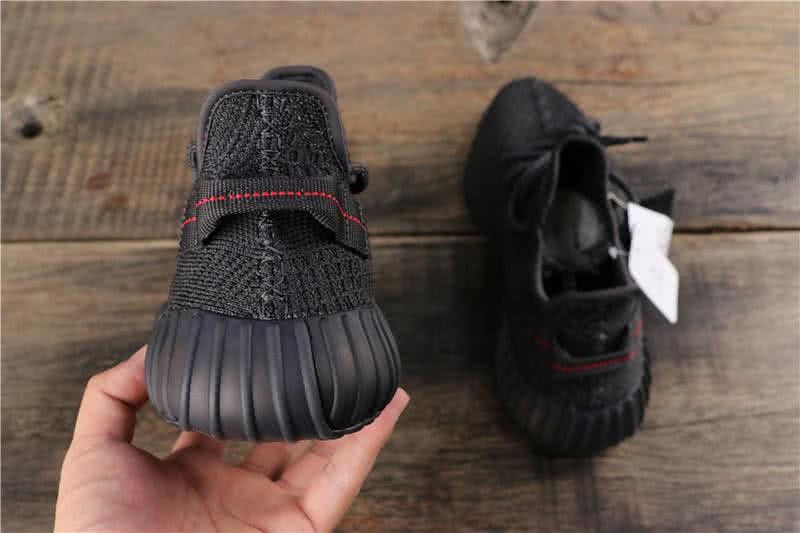 Adidas adidas Yeezy Boost 350 V2 Men Women Black Static Shoes 4