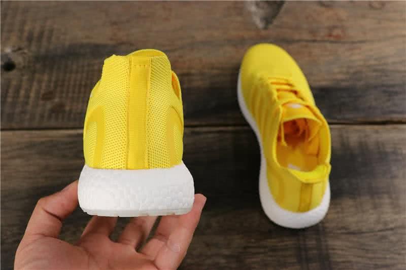 Adidas Ultra Boost 19  Men Women Yellow Shoes 5
