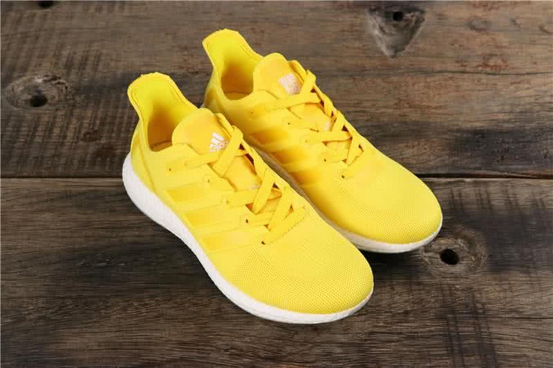 Adidas Ultra Boost 19  Men Women Yellow Shoes 1
