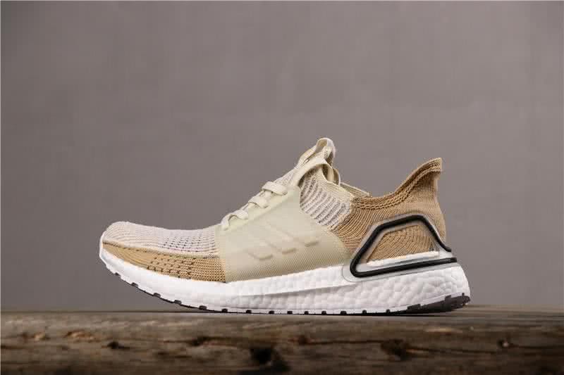 Adidas Ultra Boost 19 Women White Coffee Shoes 2