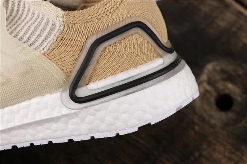 Adidas Ultra Boost 19 Women White Coffee Shoes 7