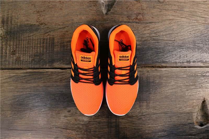 Adidas CF QT RACER M Shoes Orange Women/Men 8