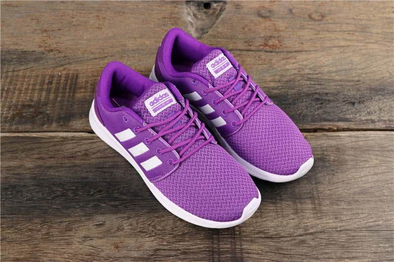 Adidas CF QT RACER M Shoes Purple Women 7