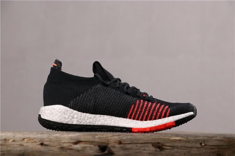 Adidas Pure Boost HD Men Black Red Shoes 3