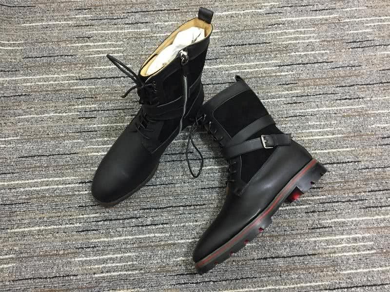 Christian Louboutin Boots Leather Black Men 1