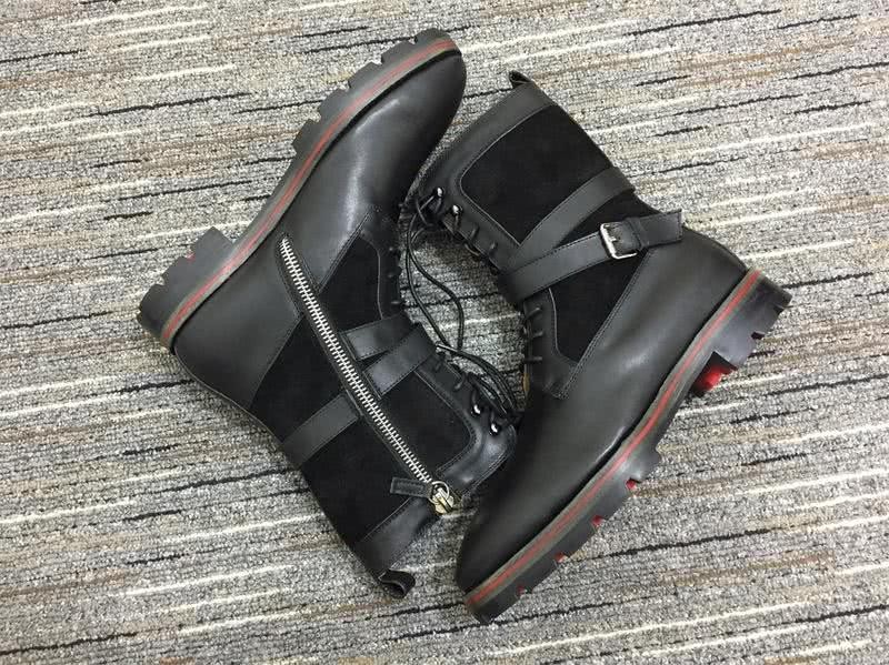 Christian Louboutin Boots Leather Black Men 4