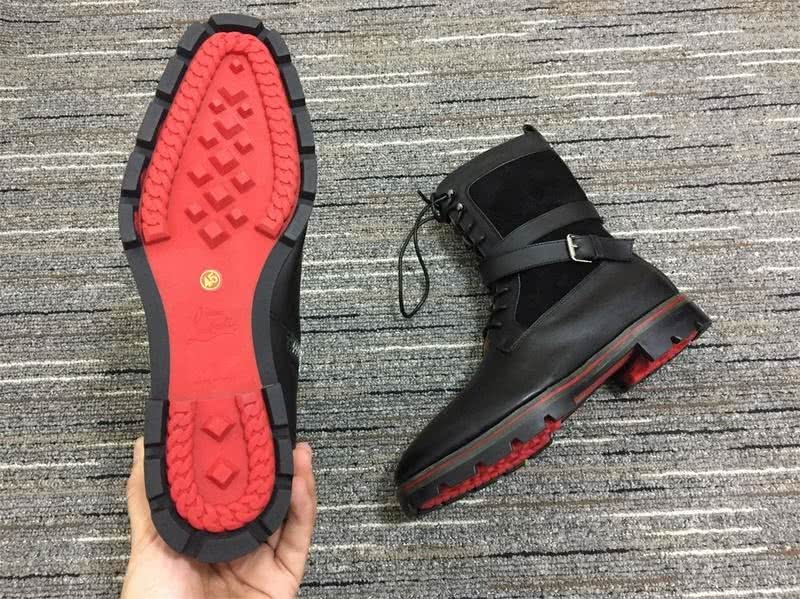 Christian Louboutin Boots Leather Black Men 5