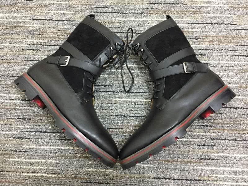 Christian Louboutin Boots Leather Black Men 9