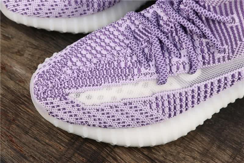Adidas adidas Yeezy Boost 350 V2 Men Women White Purple Shoes 5