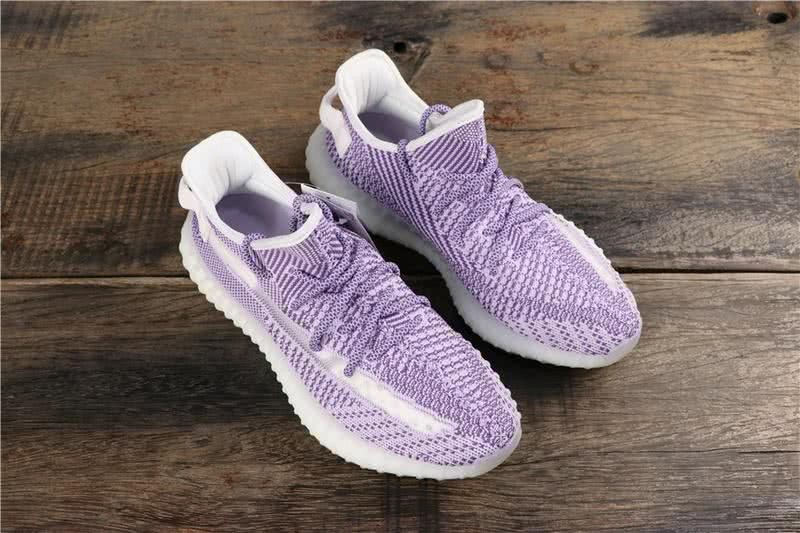 Adidas adidas Yeezy Boost 350 V2 Men Women White Purple Shoes 7