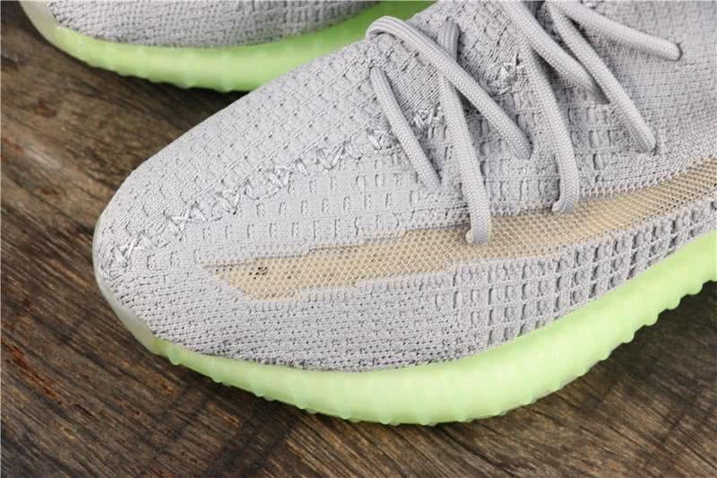 Adidas adidas Yeezy Boost 350 V2 Men Women Grey Green Shoes 5