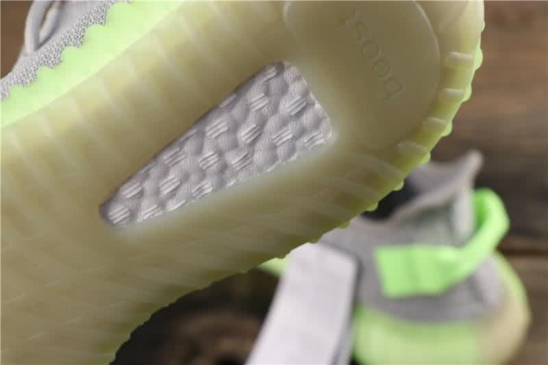 Adidas adidas Yeezy Boost 350 V2 Men Women Grey Green Shoes 6