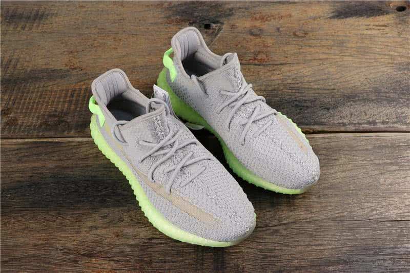 Adidas adidas Yeezy Boost 350 V2 Men Women Grey Green Shoes 7