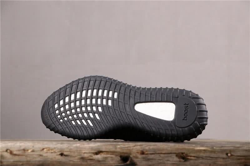 adidas Yeezy Boost 350 V2 Men Women Black Static Shoes  3