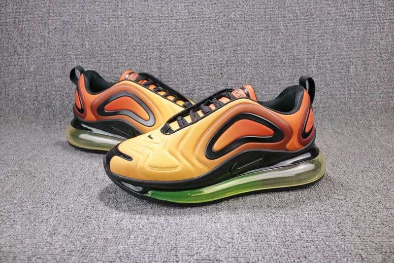 Nike Air Max 720 Women Men Yellow Shoes  2