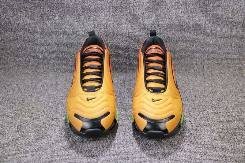 Nike Air Max 720 Women Men Yellow Shoes  4