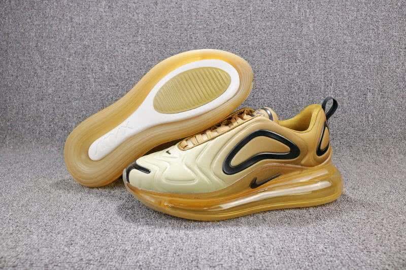 Nike Air Max 720 Women Men Gold Shoes  1