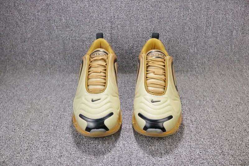 Nike Air Max 720 Women Men Gold Shoes  4