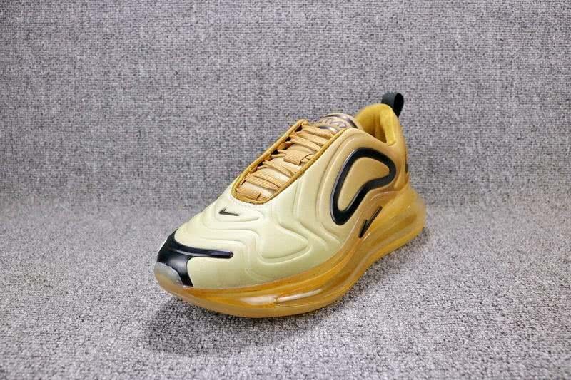Nike Air Max 720 Women Men Gold Shoes  5