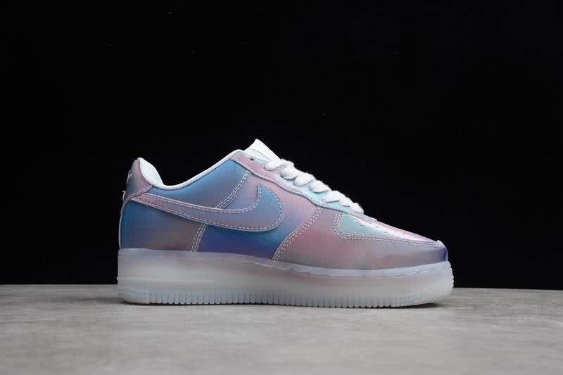 Nike Air Force 107 Demon Low Shoes Blue Women 5
