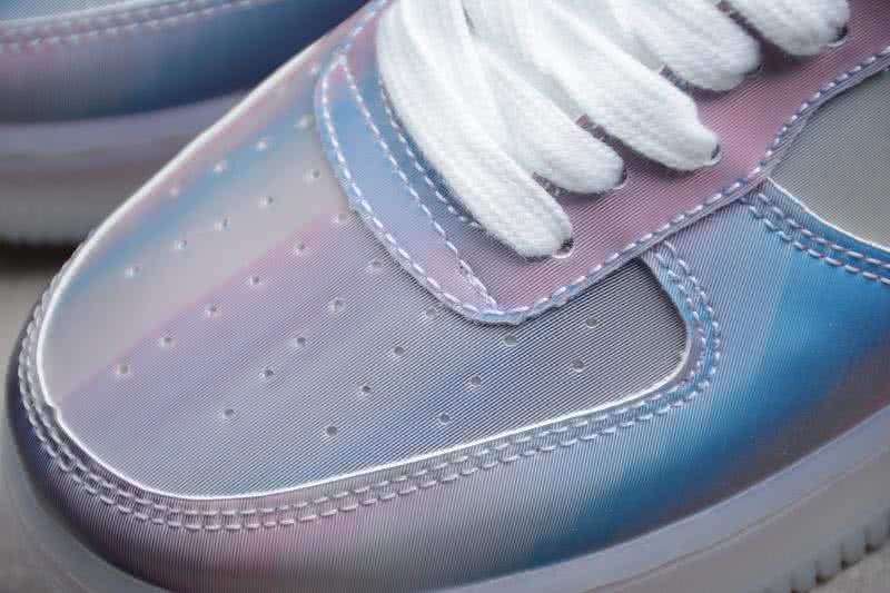 Nike Air Force 107 Demon Low Shoes Blue Women 7