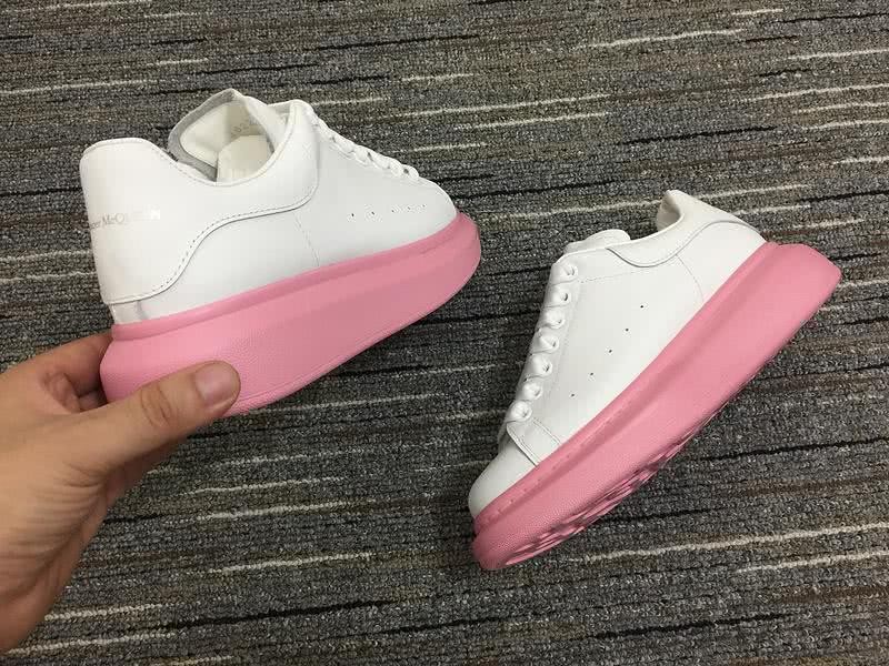Alexander McQueen Sneakers White Pink Men Women 5