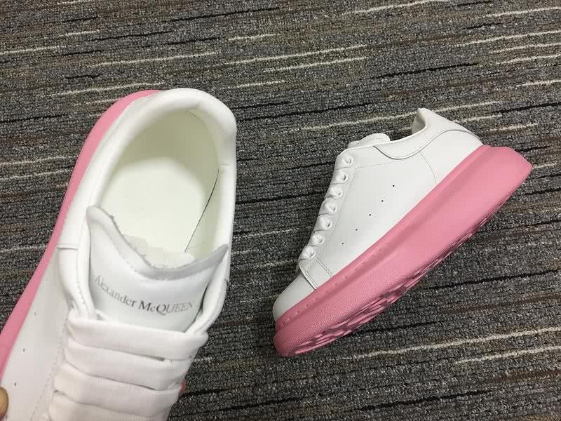 Alexander McQueen Sneakers White Pink Men Women 8