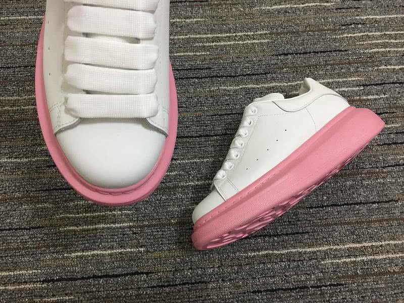 Alexander McQueen Sneakers White Pink Men Women 9