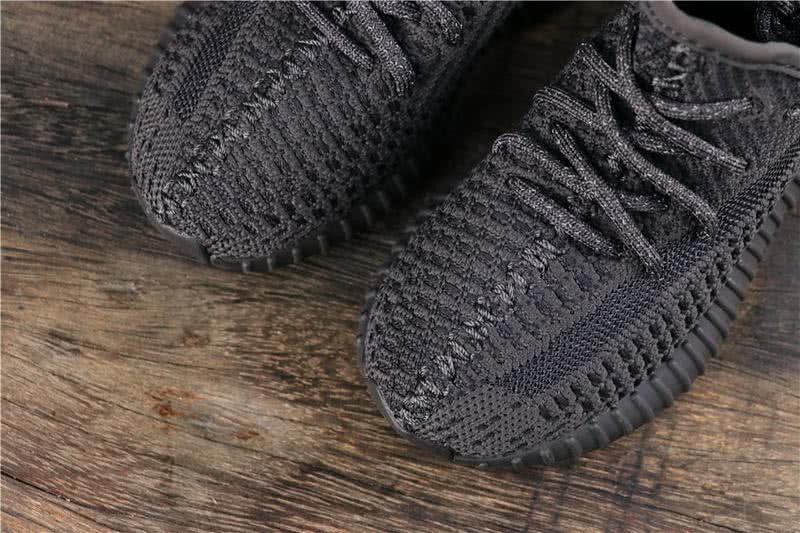Adidas Yeezy Boost 350 V2 “BLACK REFLECTIVE” GET Kids Shoes Black 5