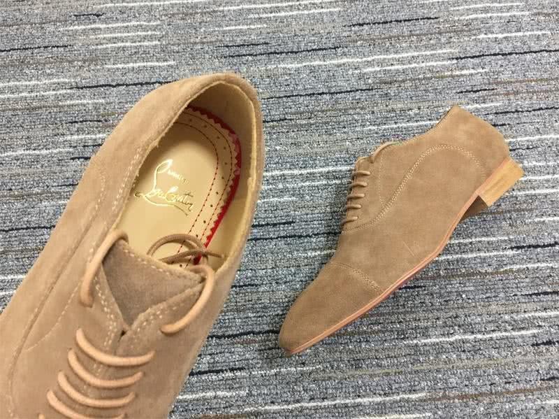 Christian Louboutin Loafers Suede Coffee Men 8
