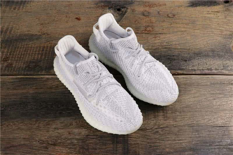 Adidas Yeezy Boost 350 V2 White Static Reflective Men Women Shoes 7