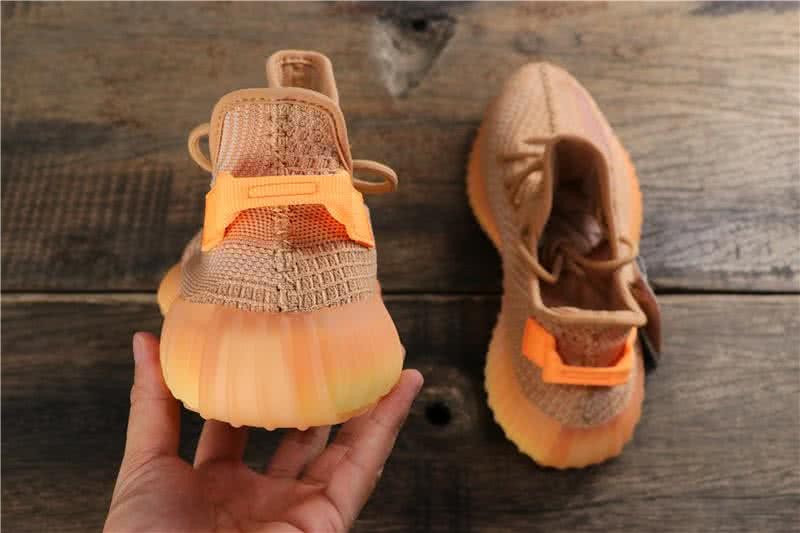 Adidas Yeezy Boost 350 V2 Sneakers Light Orange Men Women 4