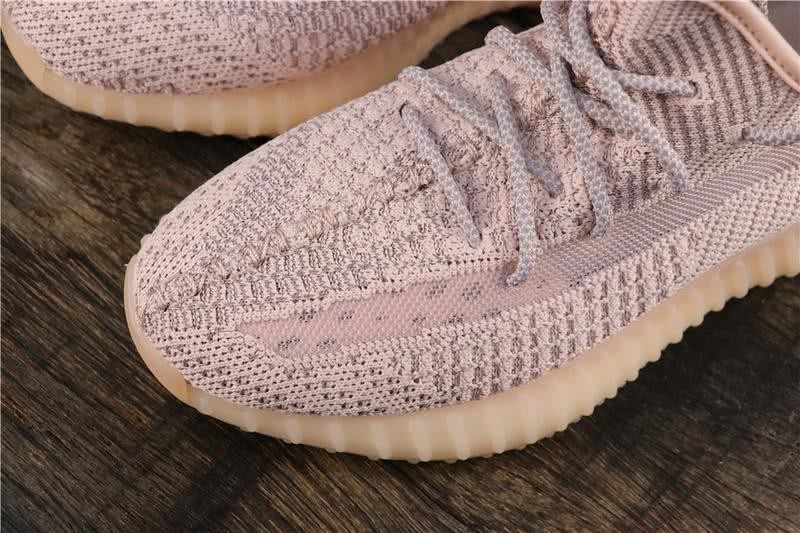 Adidas Yeezy Boost 350 V2 Sneakers Luminous Pink Grey Men Women 5