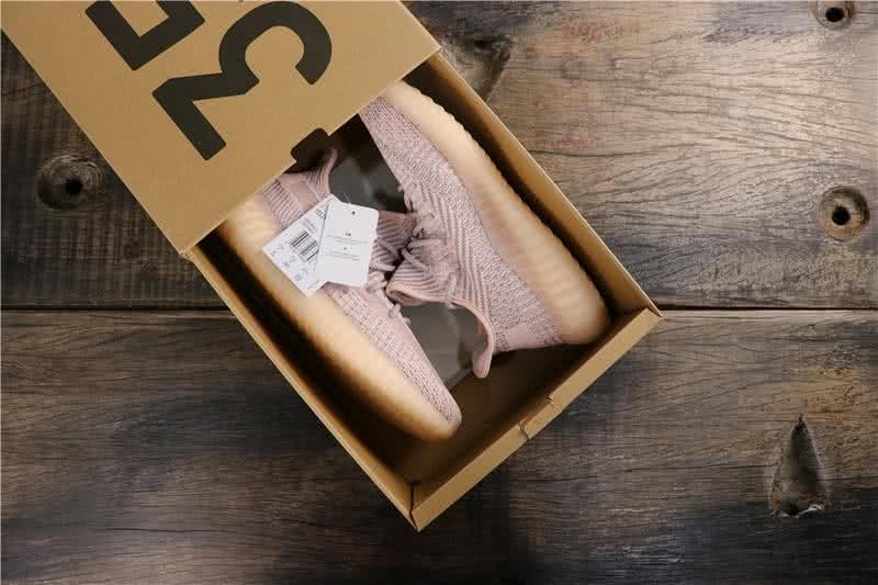 Adidas Yeezy Boost 350 V2 Sneakers Luminous Pink Grey Men Women 7