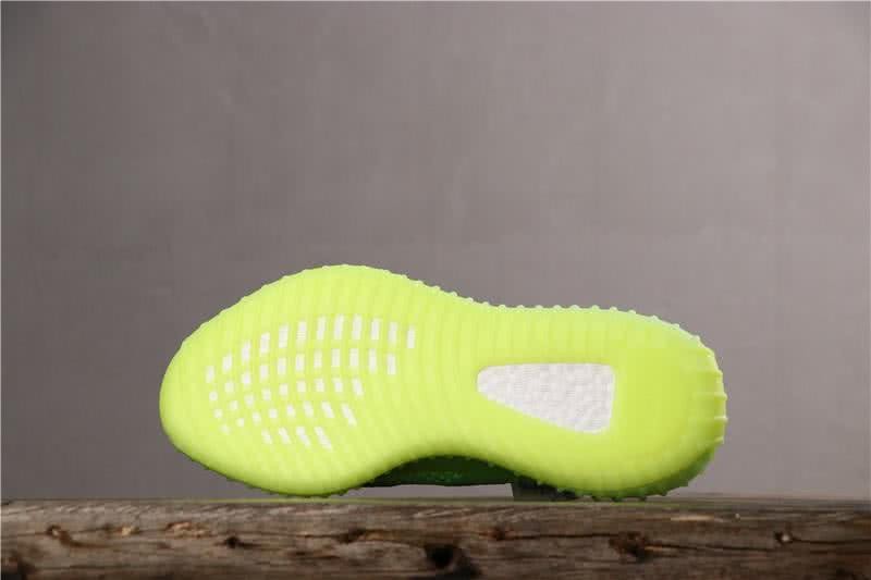 Adidas Yeezy Boost 350 V2 Sneakers Bright Green Men Women 2