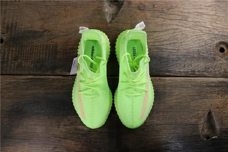 Adidas Yeezy Boost 350 V2 Sneakers Bright Green Men Women 7