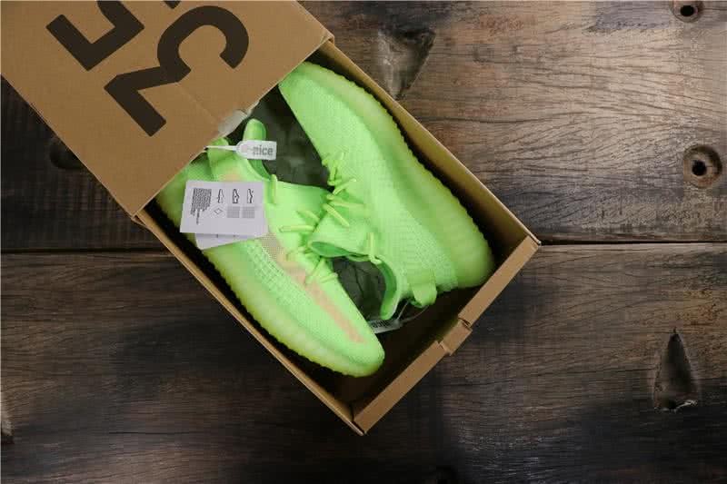 Adidas Yeezy Boost 350 V2 Sneakers Bright Green Men Women 8
